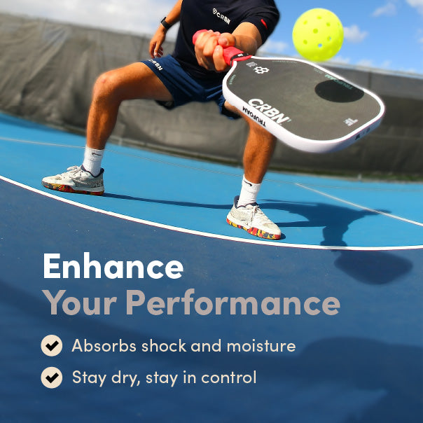 CRBN DryTec™ Overgrips (4 Pack) - Accessories - CRBN Pickleball