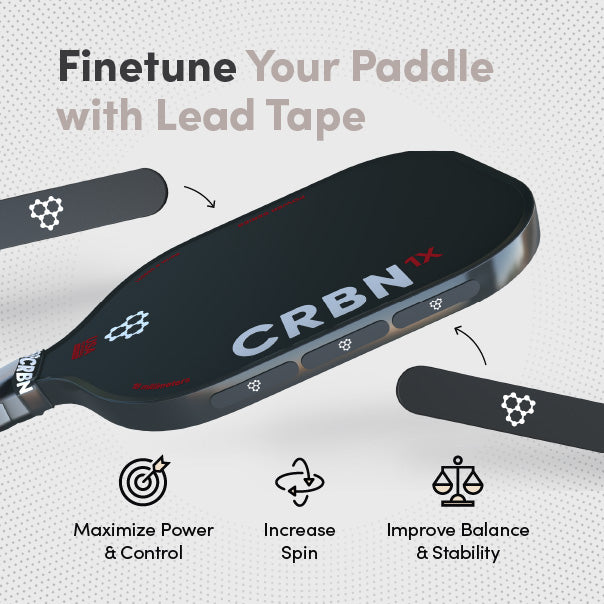 CRBN Lead Tape Strips - Accessories - CRBN Pickleball