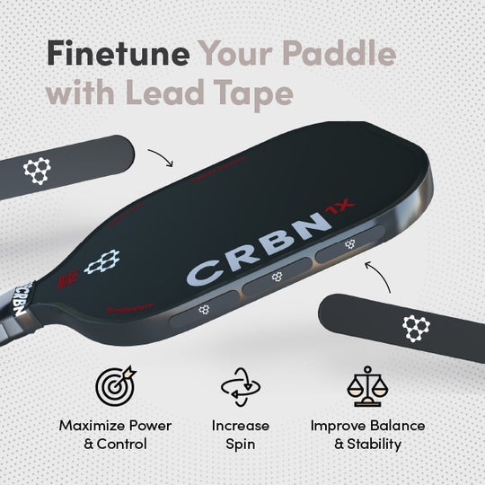 CRBN Lead Tape Strips - Accessories - CRBN Pickleball
