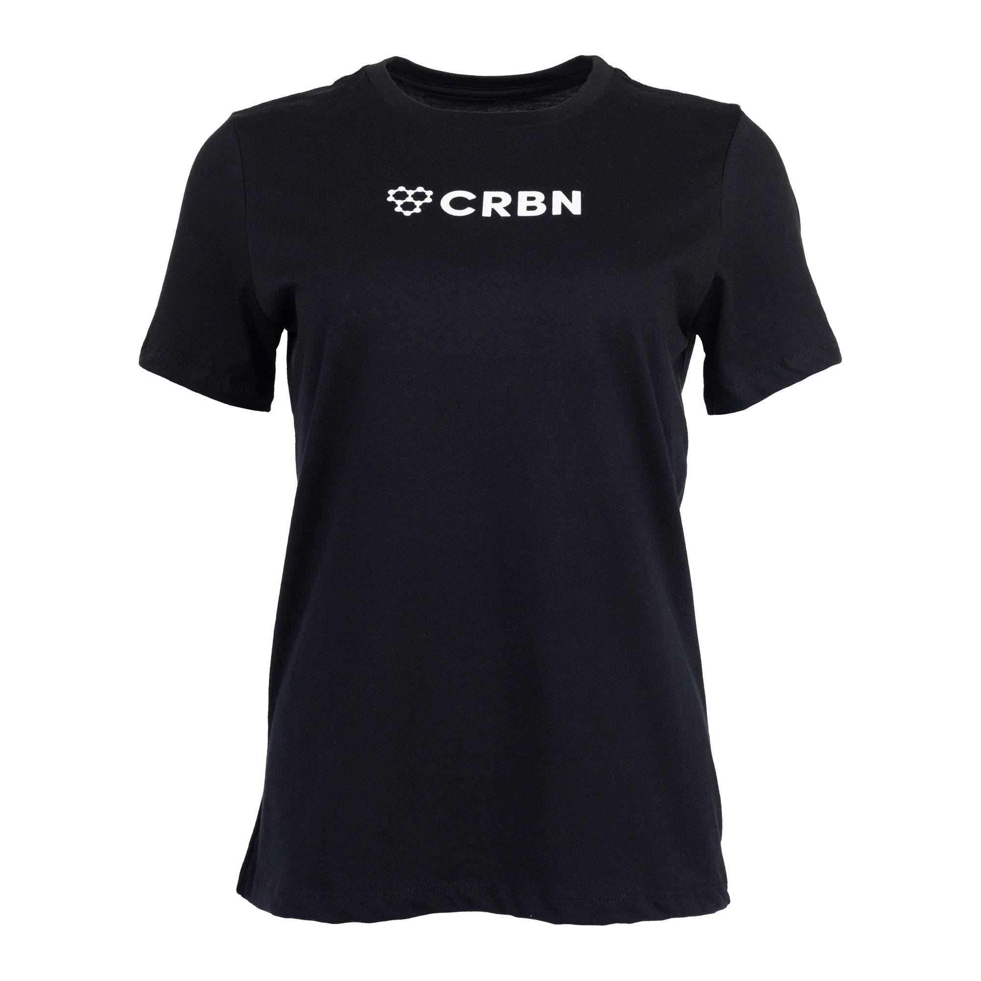 Center Chest Logo Women's Relaxed Jersey Tee - Shirts & Tops - CRBN Pickleball
