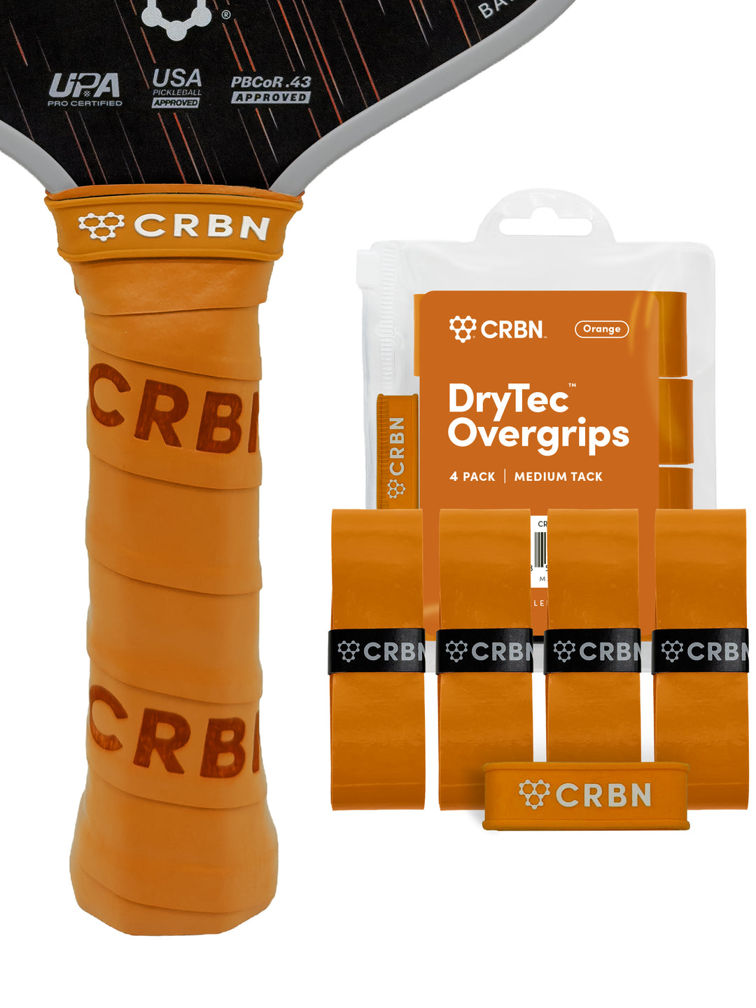 CRBN DryTec™ Overgrips (4 Pack)