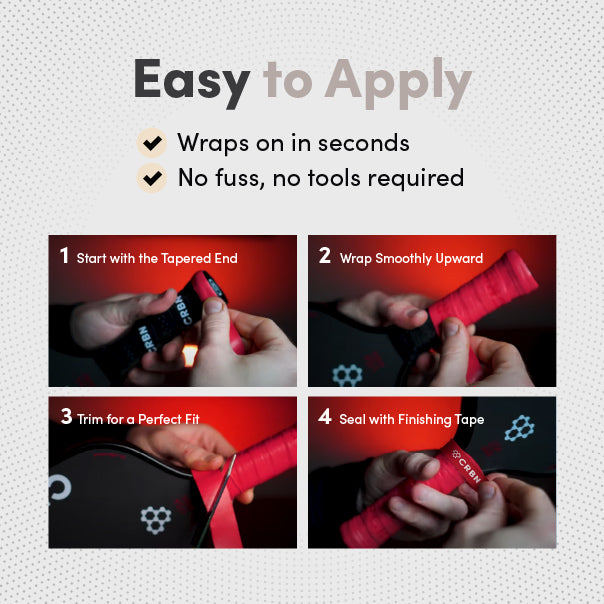 CRBN DryTec™ Overgrips (4 Pack)