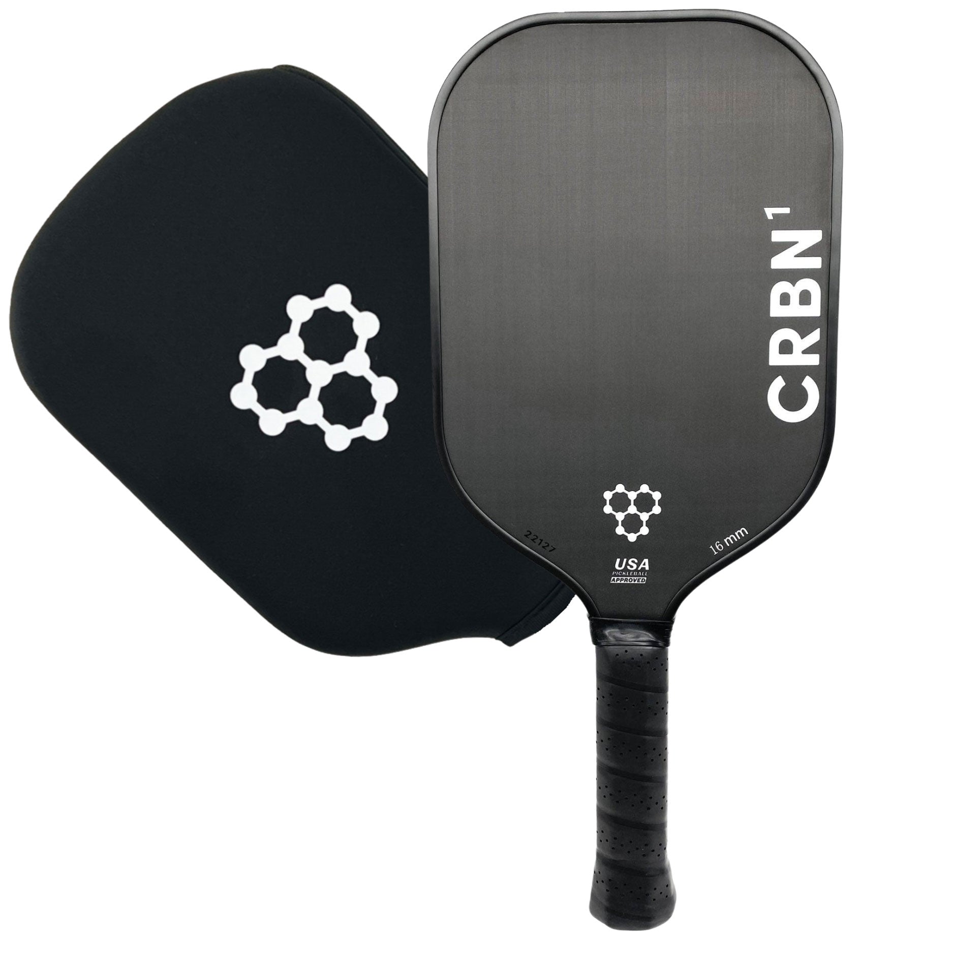 TYR Pala Da Nuoto CRBN Paddle 14 – Leggera 100 G/m², Approvata FINA, Nera/blu