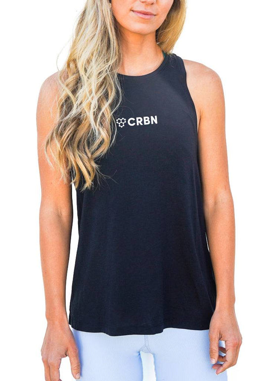 Women's CRBN Logo Performance Racerback Tank - Shirts & Tops - CRBN Pickleball