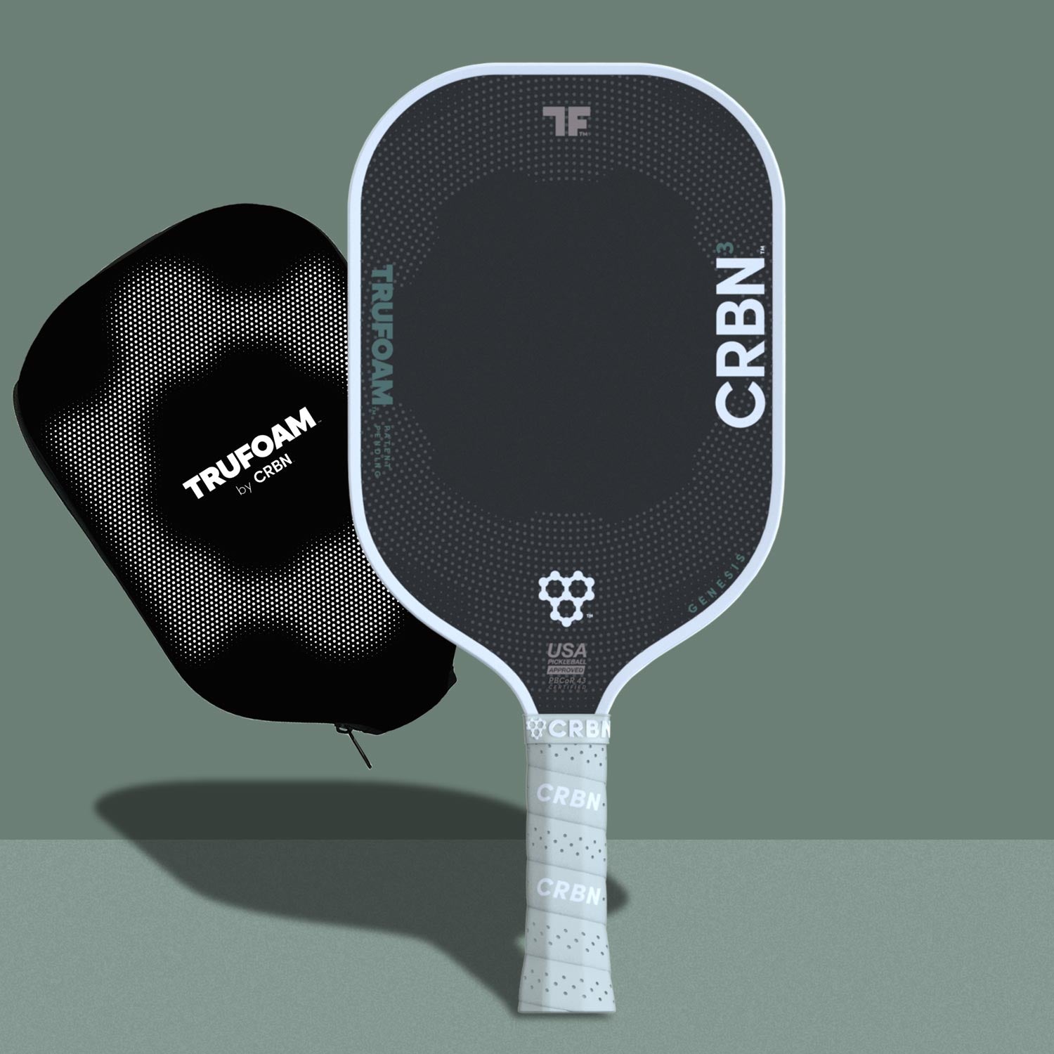 CRBN3 TruFoam Genesis Carbon Fiber Pickleball paddle