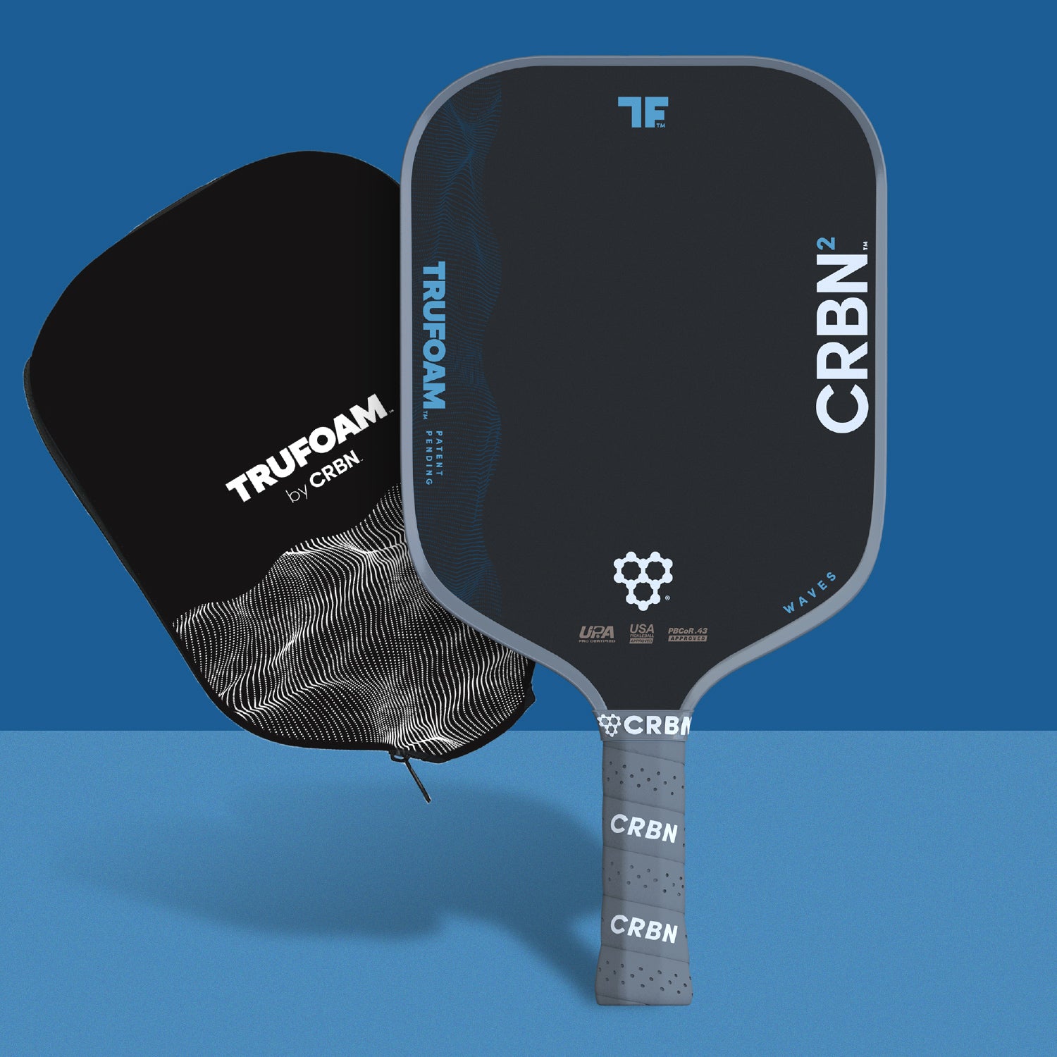 CRBN TruFoam Waves 2 pickleball paddle