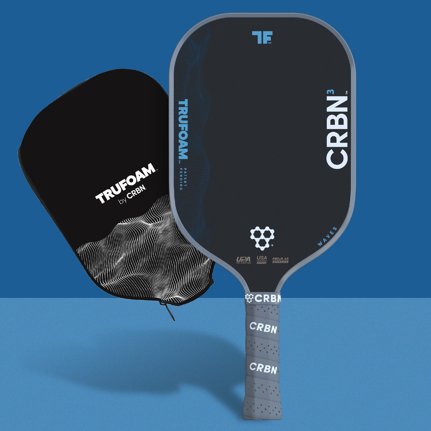 CRBN TruFoam Waves 3 pickleball paddle